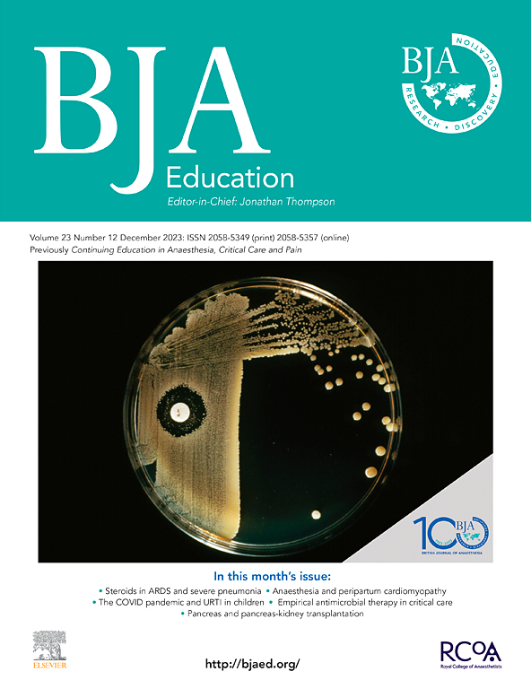 Go to journal home page - BJA Education